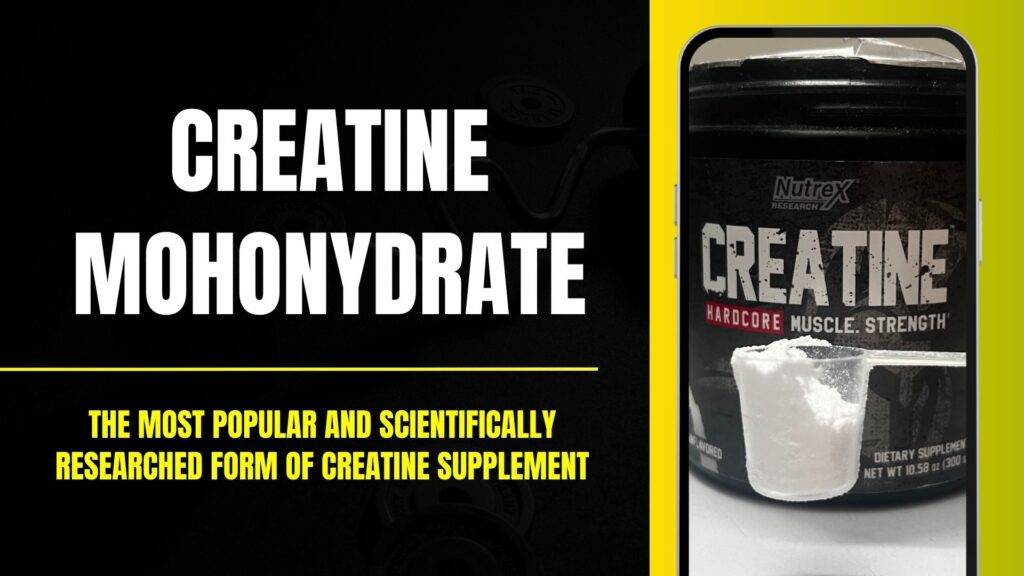 Creatine Monohydrate Powder.