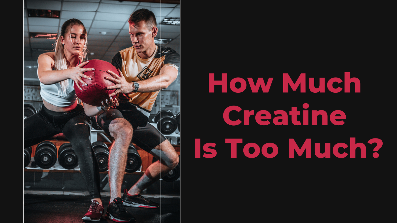 Two athletes working together with a medicine ball in a gym setting, highlighting fitness and strength training.