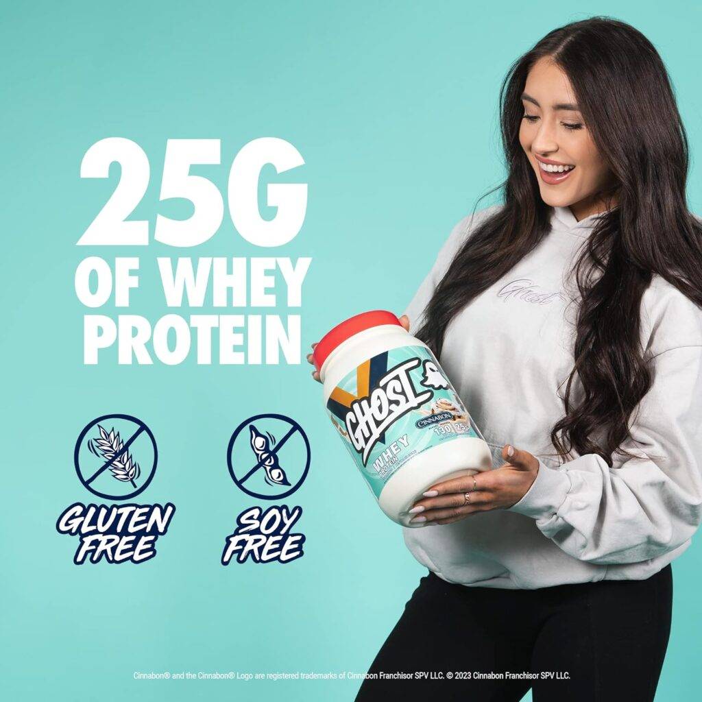 Ghost Whey Protein Powder has 25G of Whey Protein