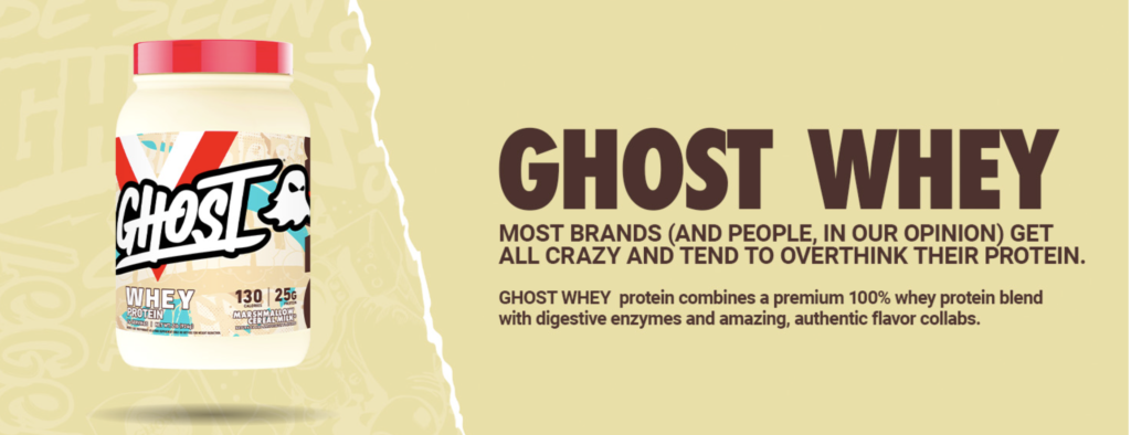 What is Ghost Whey Protein Powder Made of