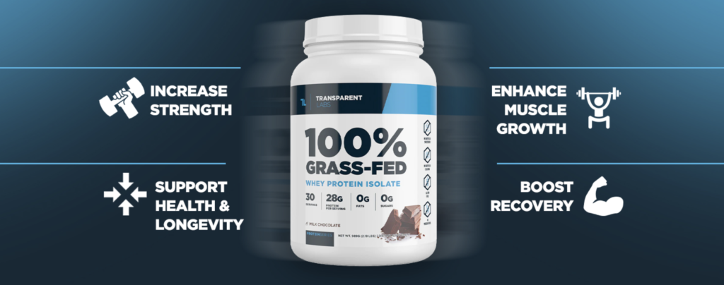 Transparent Labs Grass-Fed Whey Protein Isolate - Natural Flavor, Gluten Free Whey Protein Powder w/ 28g of protein per Serving & 9 Essential Amino Acids - 30 Servings, Chocolate Peanut Butter