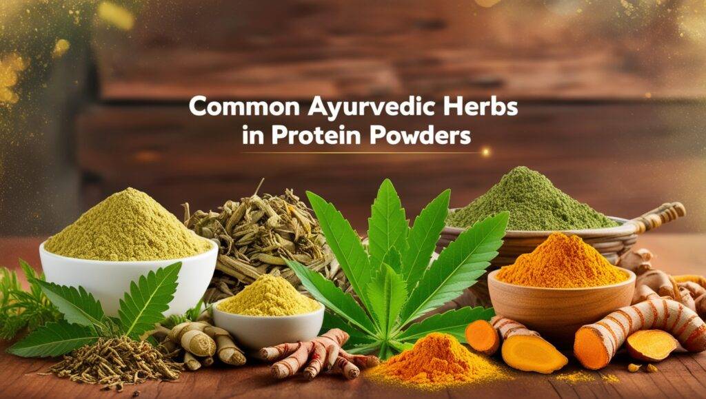 Herbs commonly found in protein powders